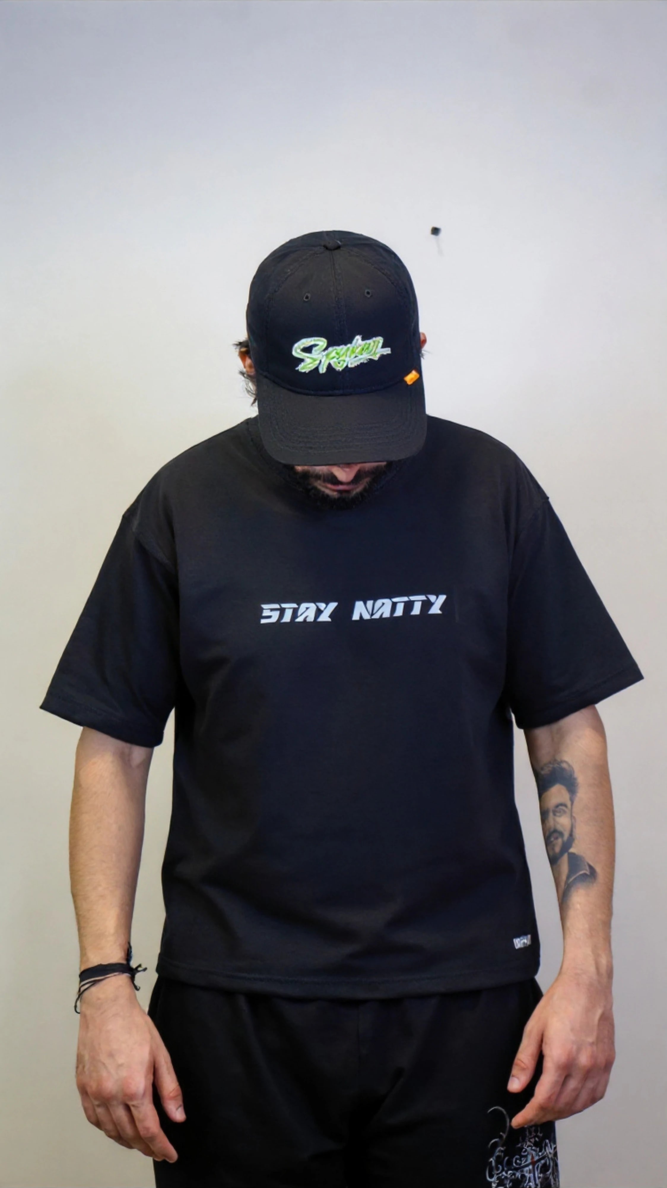STAY NATTY Black Tshirt