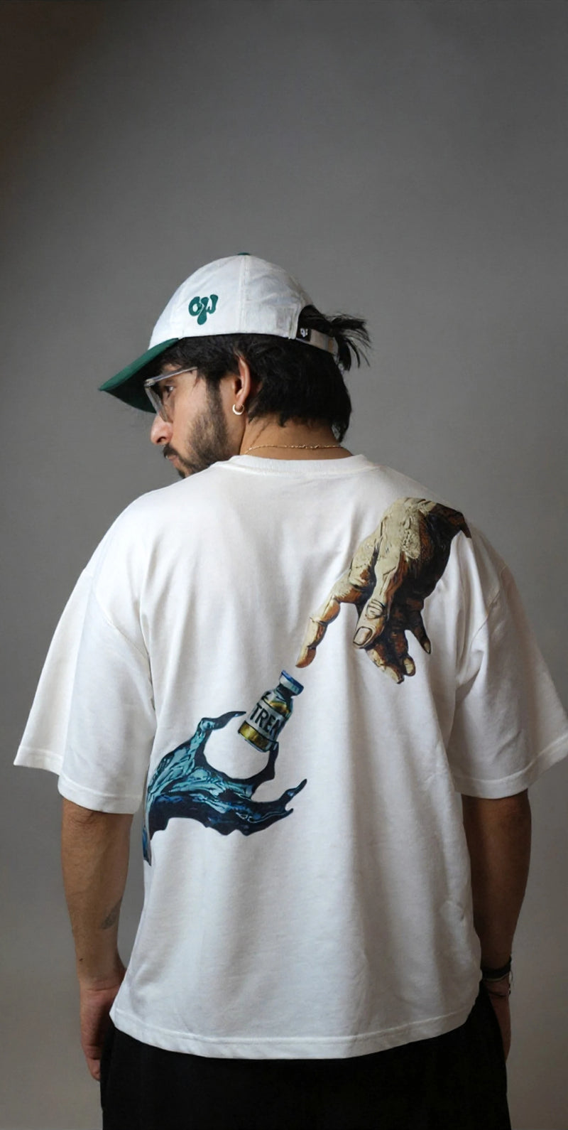 STAY NATTY White Tshirt