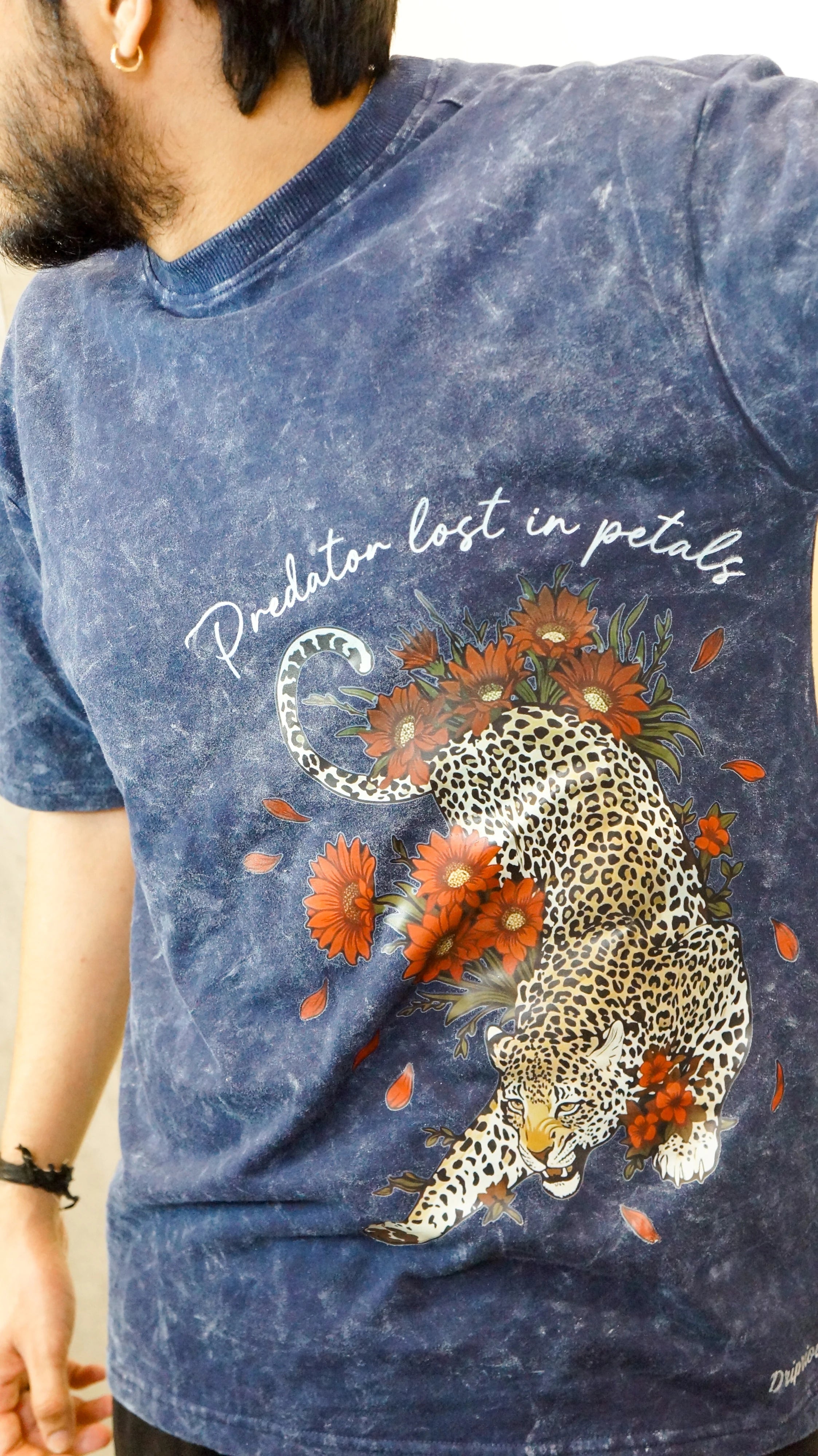Acidwash Petals Tshirt