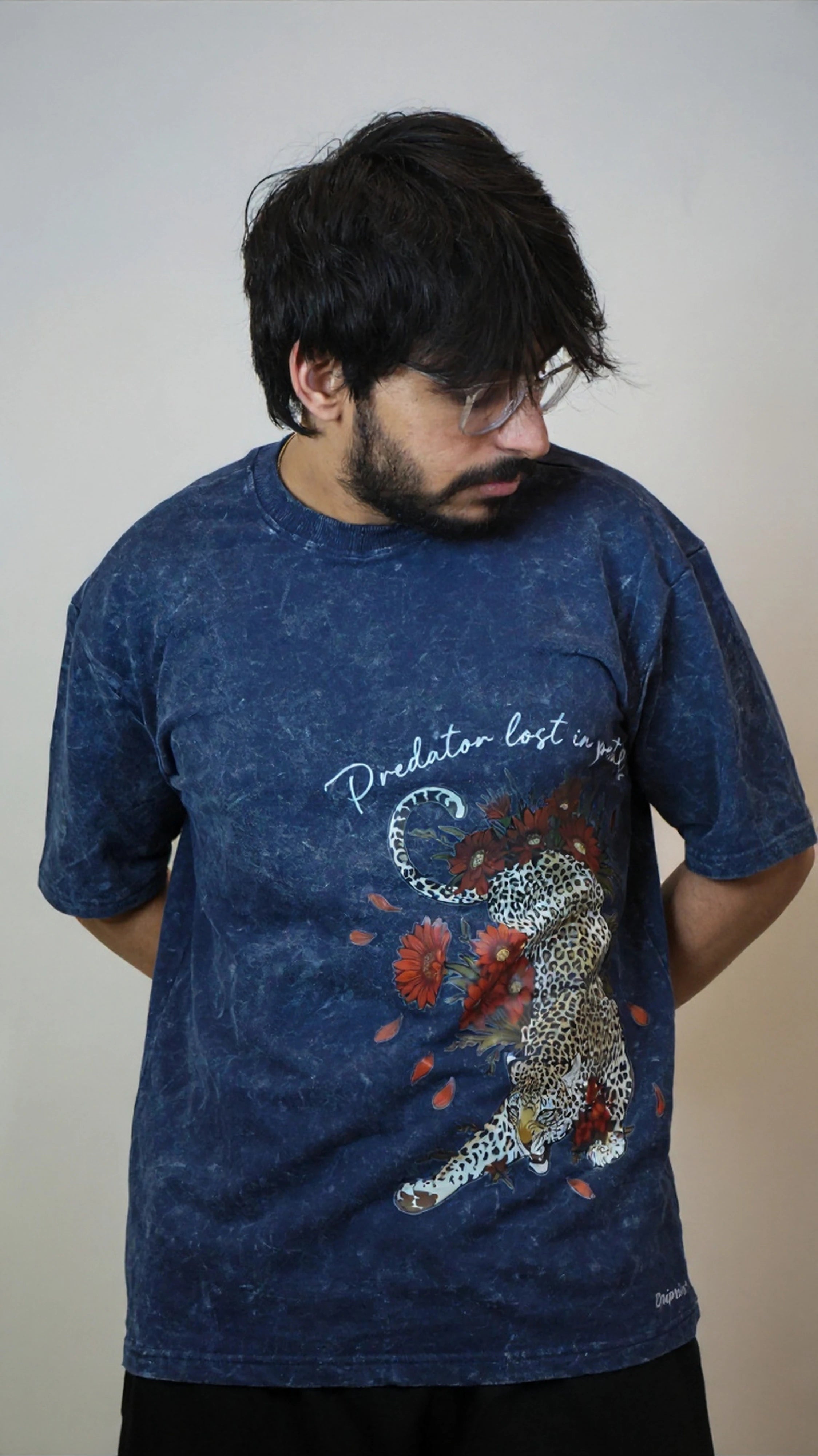 Acidwash Petals Tshirt