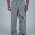 Grey Warrior Design Baggy Jogger