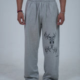 Grey Warrior Design Baggy Jogger