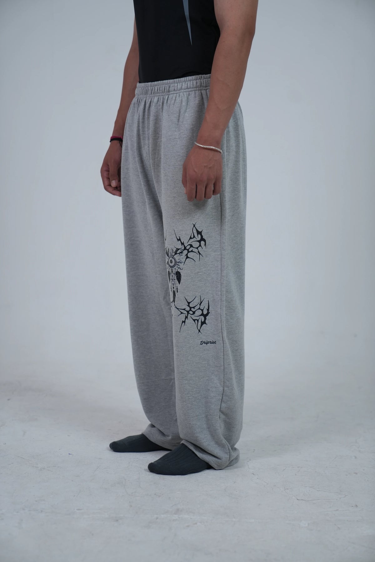 Grey Warrior Design Baggy Jogger