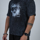 Acidwash Holy tears oversize Tshirt