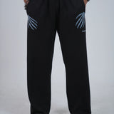 Black Skeleton Hand Jogger