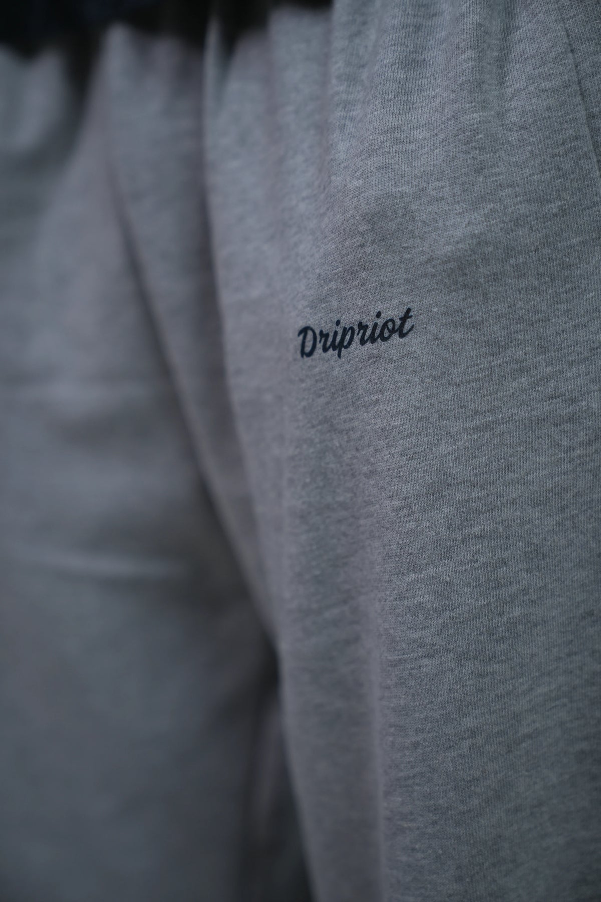 Grey Baggy Fit Joggers