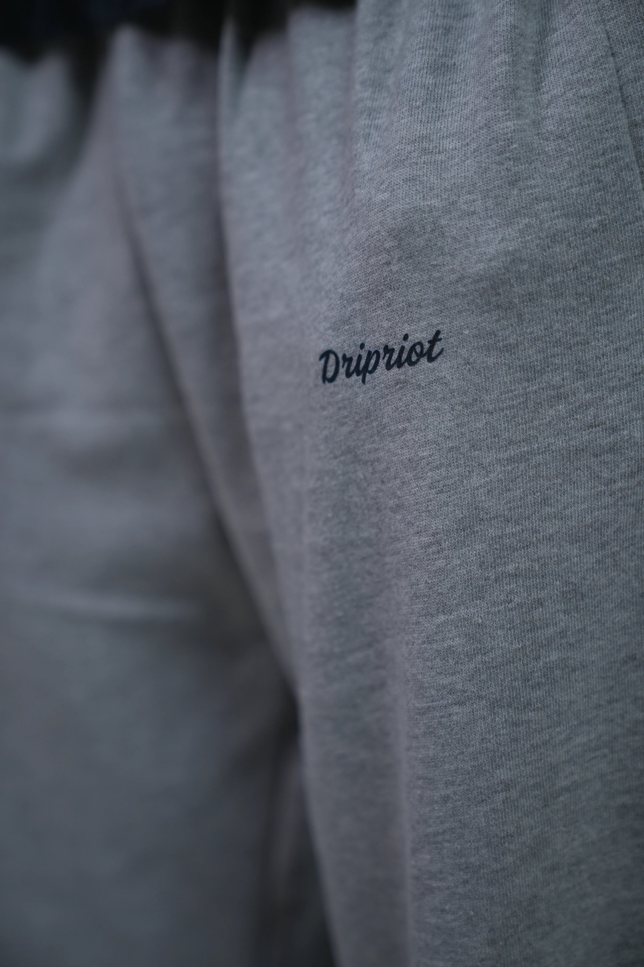 Grey Baggy Fit Joggers