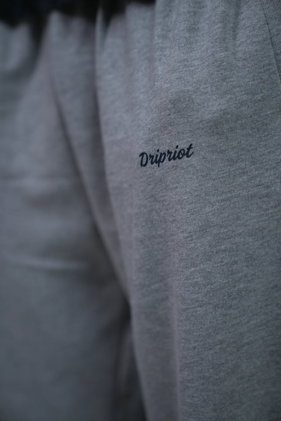 Grey Baggy Fit Joggers