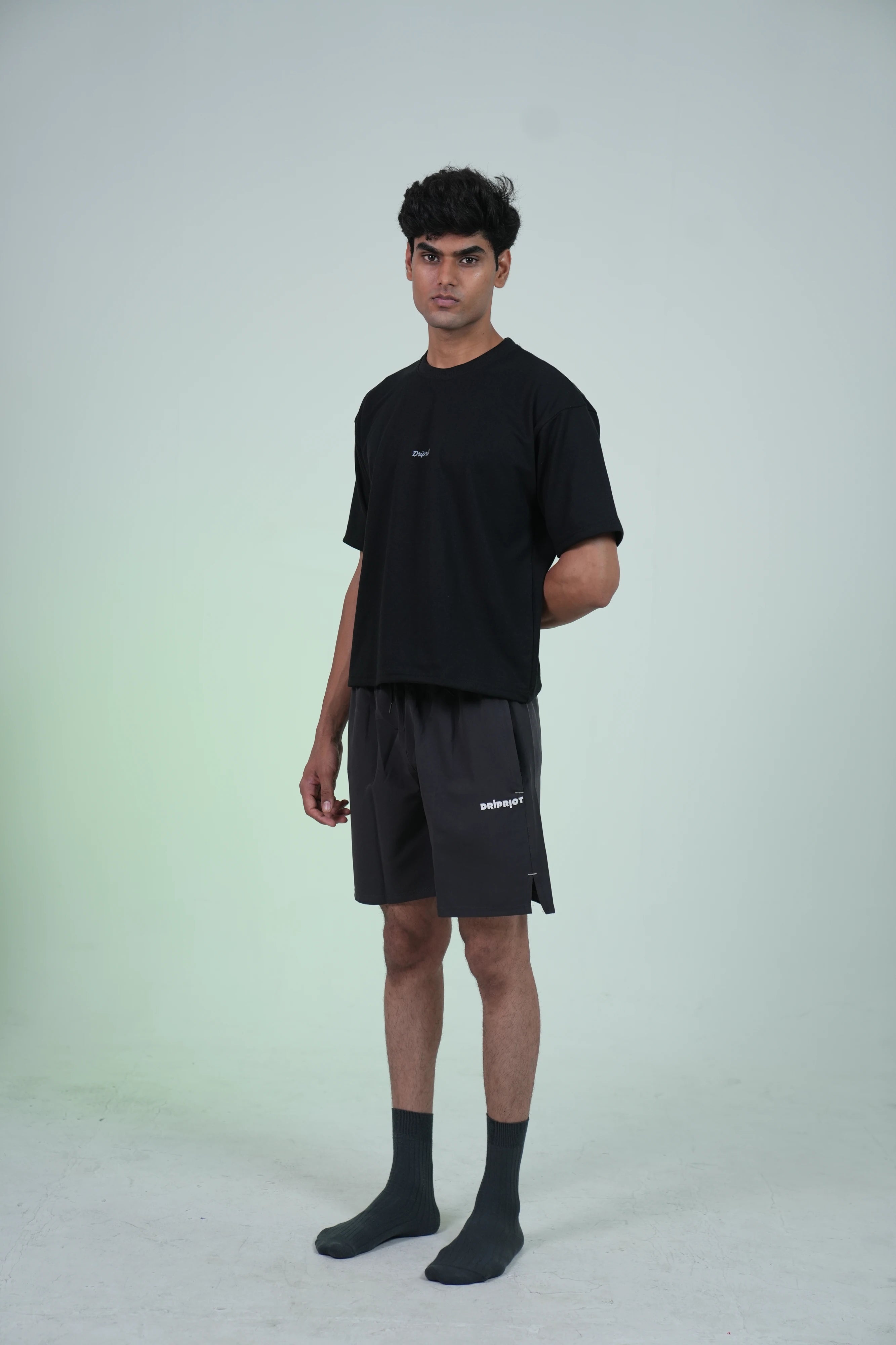 Boxy Black Tshirt