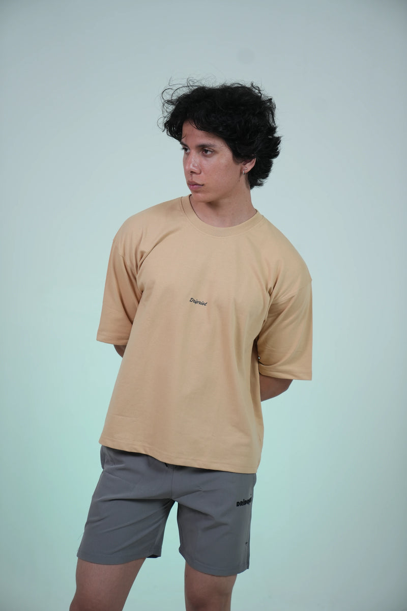 Boxy Beige Tshirt