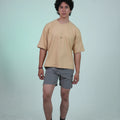 Boxy Beige Tshirt
