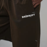 Side Slit Coffee Shorts