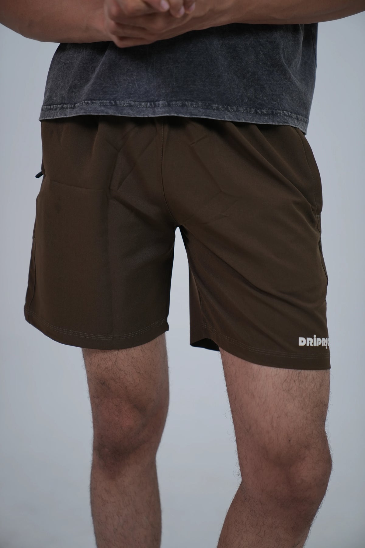 Straight Outsean Coffee shorts