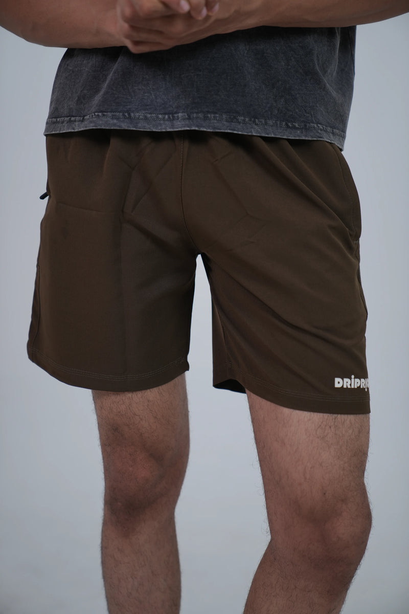 Straight Outsean Coffee shorts