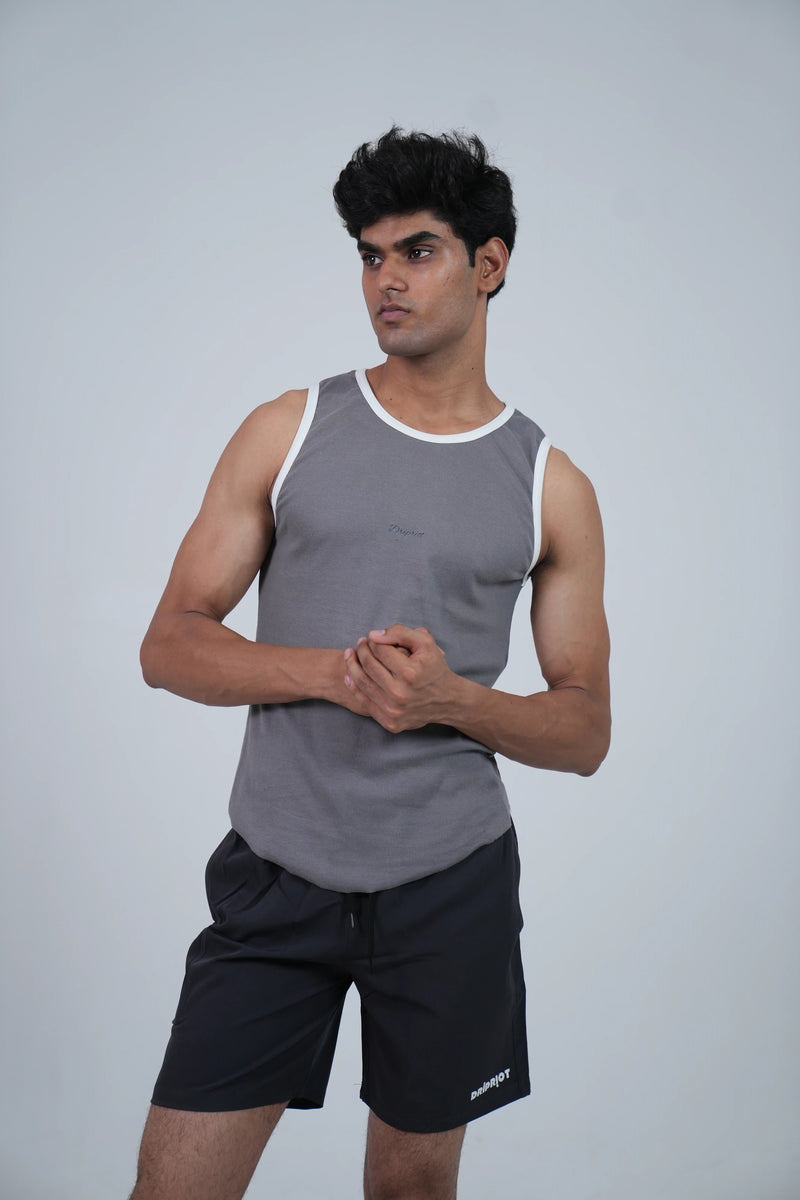 Dark GREY VEST