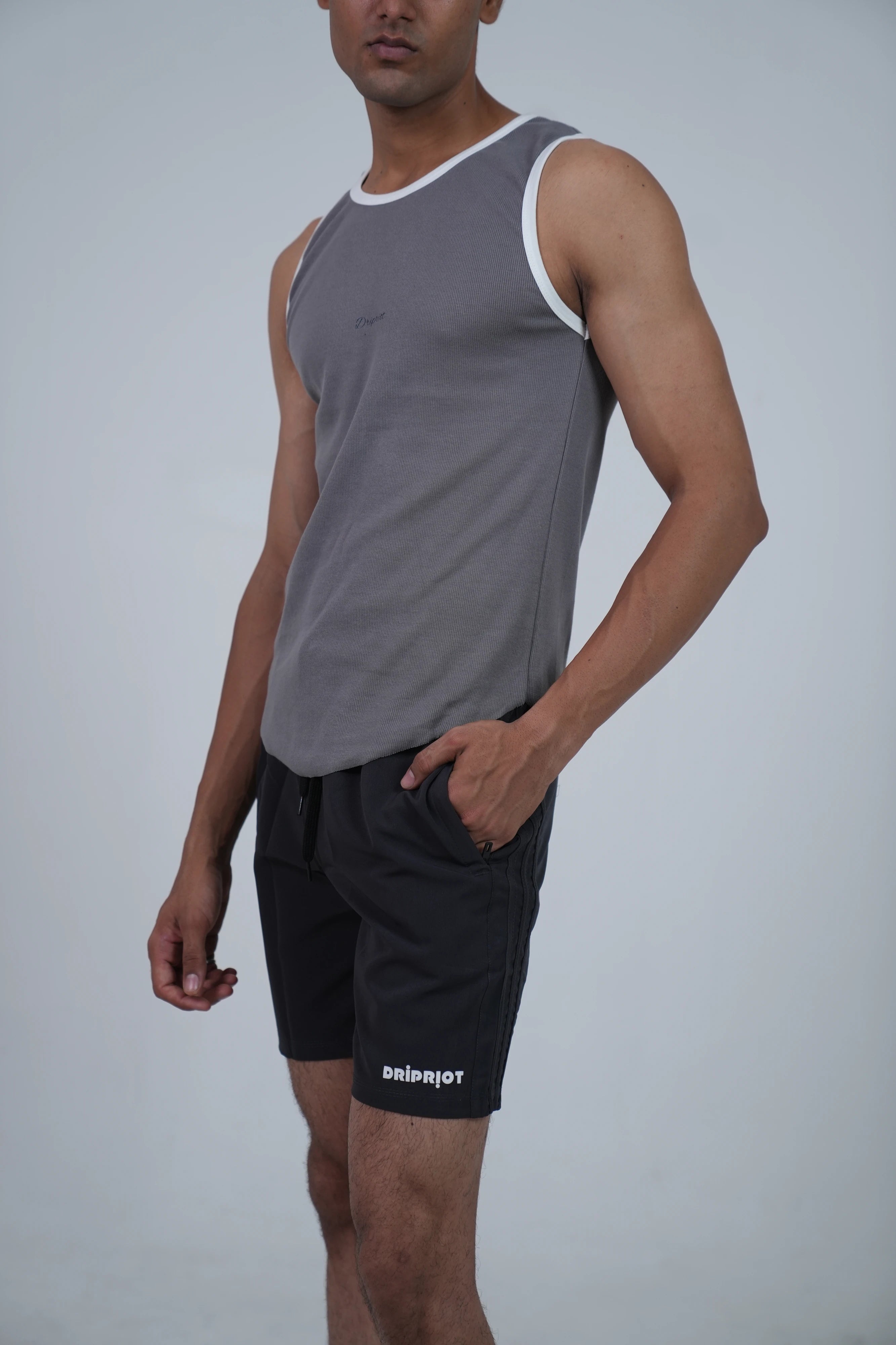 Dark GREY VEST