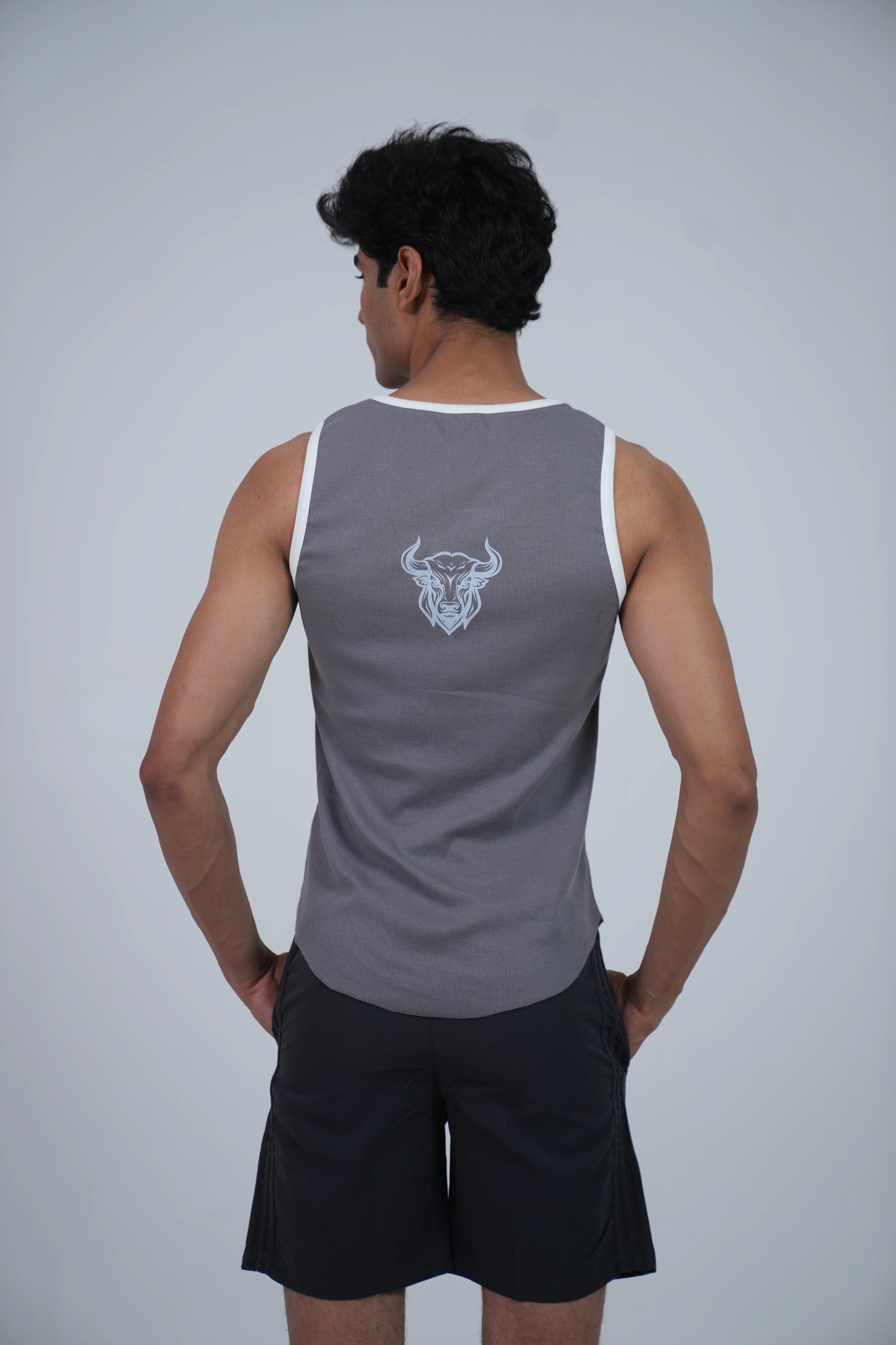 Dark GREY VEST