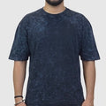 Acidwash Faded Carbon Oversized Tshirt