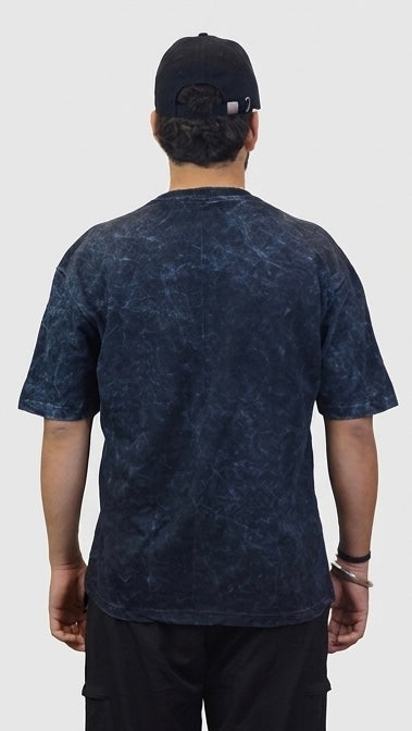 Acidwash Faded Carbon Oversized Tshirt