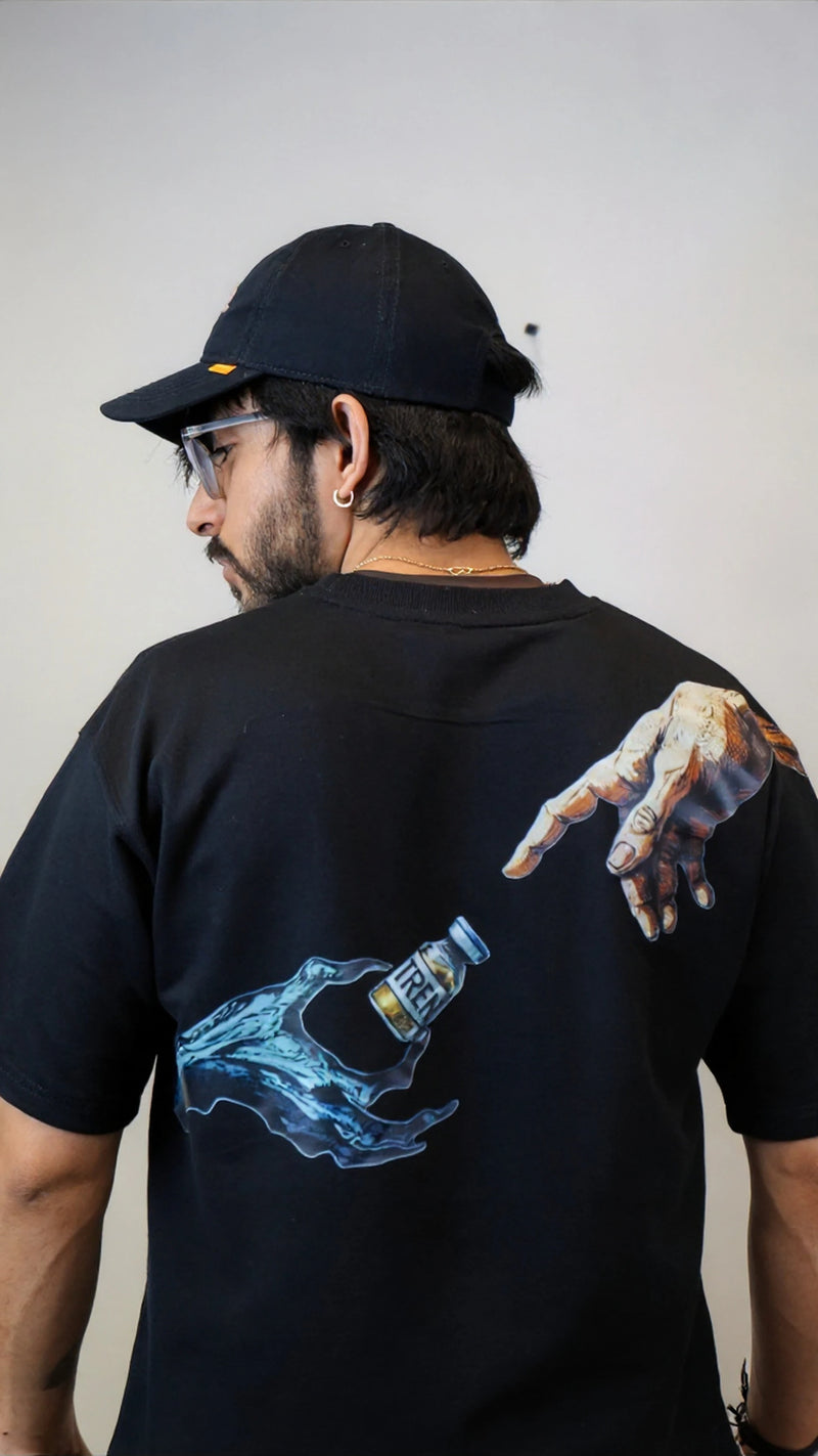 STAY NATTY Black Tshirt